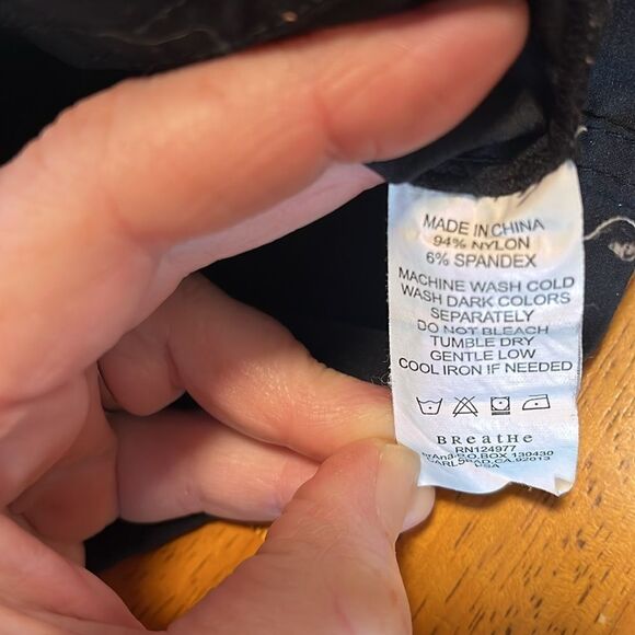 WOMEN’S BLACK MEDIUM PRANA BLISS KNICKER BERMUDA WALKING SHORTS SIZE MEDIUM - Picture 4 of 7